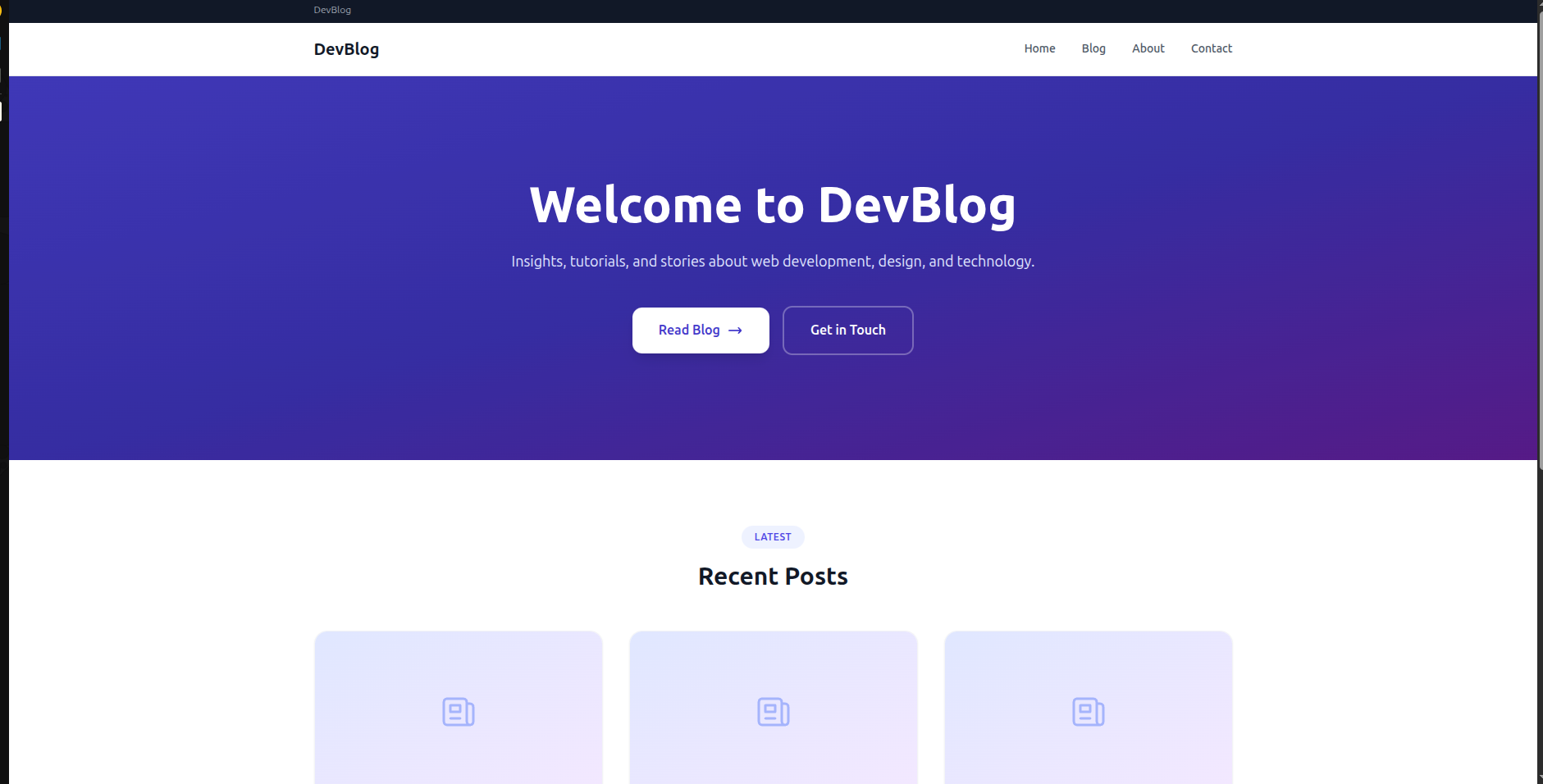 PHP Blog Uygulaması